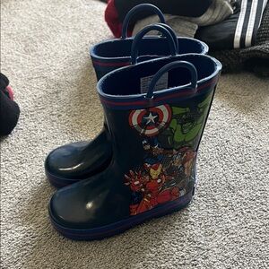Marvel Blue Superhero Boots